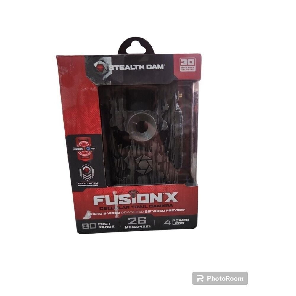 Stealth Fusion X Cellular Trail CAMERA NEW Hunting Season‎ Camouflage Outdoor
